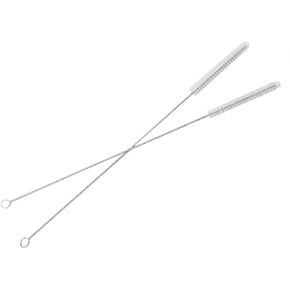 HUJI Stainless Steel Straws Cleaning Brush Perfect for Reusable Tumbler Straws (2 Brushes)