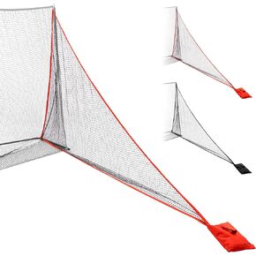 GoSports Shank Net Attachment for Golf Hitting Nets - Black or Red