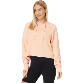 tasc Performance Varsity French Terry Crop Hoodie