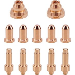 5pcs 249926 Electrode 5pcs 249928 Nozzle Tip 2pcs 249930 Drag Shield Fit for Miller XT30 XT40 Plasma Cutting Torch Consumables