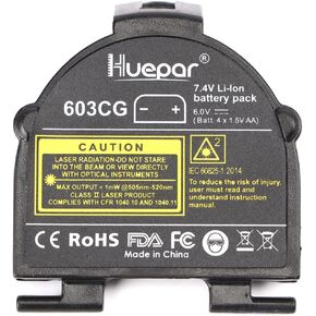 Huepar Battery Cover for 603CG/603CR/603CG-H/603CG-BT/603BT-H/602CG/602CR Laser Level