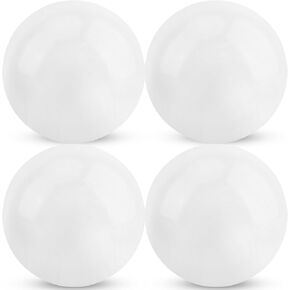 4 Pack Bocce Pallino Backyard Bocce Bulk 57 mm Bocce Pallino Balls Replacement for Adults Kids Outdoor Sport Game Lawn Beach, 2 Colors