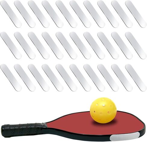 Oudain 30 Pcs Adhesive Weight Strips Paddle Weight Tape Compatible with Pickleball Weighted 3g Each for Paddles Add Weight Edge Guard, Increase Control and Power (Blank) in Saudi Arabia