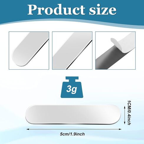 Oudain 30 Pcs Adhesive Weight Strips Paddle Weight Tape Compatible with Pickleball Weighted 3g Each for Paddles Add Weight Edge Guard, Increase Control and Power (Blank) in Saudi Arabia