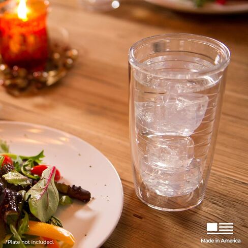 Tervis نادي نسائي - كوب كابا كابا جاما مع شعار وغطاء بلوري، 24oz، شفاف in Saudi Arabia