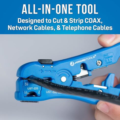Jonard UST-500 Universal Cable Stripper for RG59/6 and 7/11 Coax Cables in Saudi Arabia