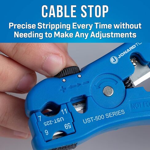 Jonard UST-500 Universal Cable Stripper for RG59/6 and 7/11 Coax Cables in Saudi Arabia