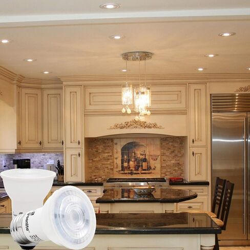 Greenlite LED PAR16 Dimmable Flood Light Bulb, 7W (75W Equivalent), 500 Lumens, 3000k Bright White, Indoor/Outdoor, 120V, Energy Star, in Saudi Arabia