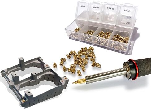 Heat-set Insert Tips for T18 ST 900M FX888D FX600 WLC100 Soldering Irons to Install M2 M2.5 M3 M4 M5 M6 M8 Heat Set Inserts in Saudi Arabia