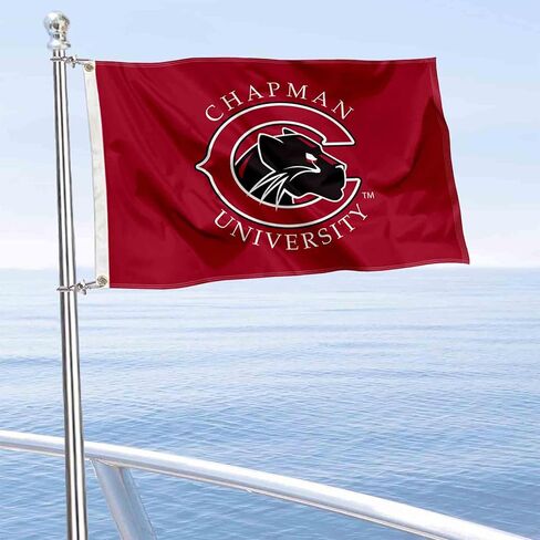 Chapman Panthers Boat and Golf Cart Flag in Saudi Arabia