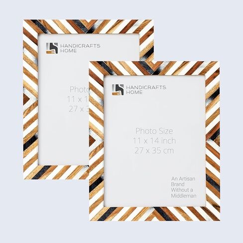 Handicrafts Home 14" x 18" frames 2Pack Large Picture Wall Mounting Photo Frames in Kuwait