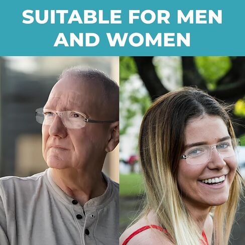 Flexible & Compact Reading Glasses | Block Harmful Blue Light | Reduce Eye Fatigue | Unisex Blue Light Glasses in Saudi Arabia