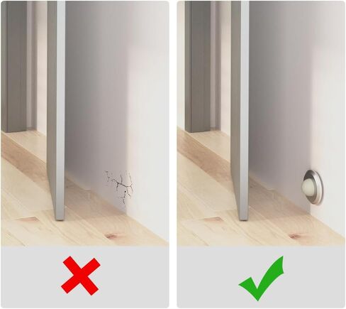 HARDWOOD HSC202-US10B Door Wall Stop, Dome Door Stoppers, Wall Protector, Door Bumper, 2-1/2" Stainless Steel Cover with 0.75" TPR Bumper, Antique Copper Finish, 2 Pack in Saudi Arabia