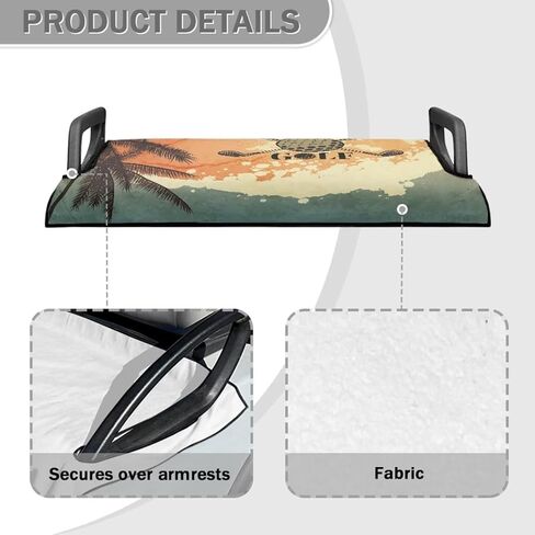 Golf Cart Seat Cover Portable Club Car Seat Towel for Women Men, Universal Fit 2-Seat Golf Cart in Saudi Arabia