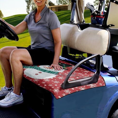 Golf Cart Seat Cover Portable Club Car Seat Towel for Women Men, Universal Fit 2-Seat Golf Cart in Saudi Arabia