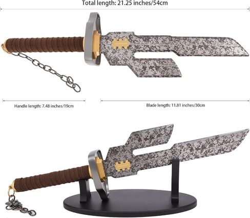 21 Inch Fushiguro Toji Sword Jujutsu Kaisen Anime Sword Real Metal ，Applicable to: Cosplay Hobby Collecting in Saudi Arabia