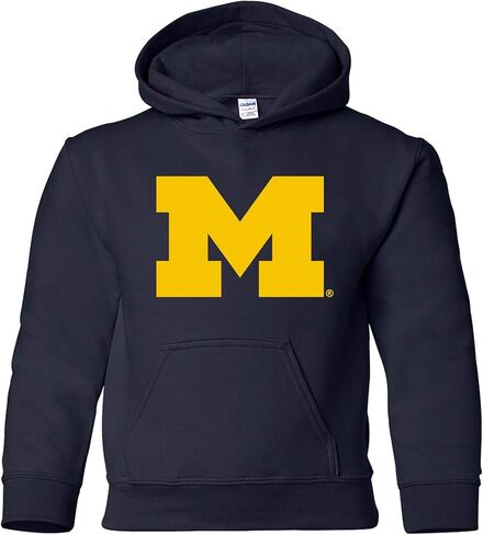 UGP Campus Apparel AH02 - Michigan Wolverines Primary Logo Hoodie - X-Large - Navy in Saudi Arabia