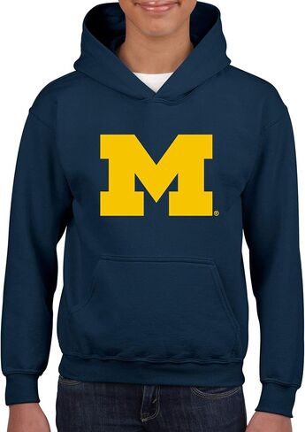 UGP Campus Apparel AH02 - Michigan Wolverines Primary Logo Hoodie - X-Large - Navy in Saudi Arabia