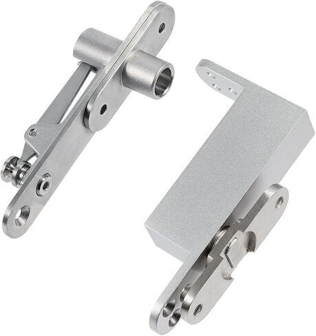 Ranbo Commercial/Home Self Closing Door Pivot Hinges Heavy Duty Hidden Hinges for Wood Doors 360 Degree Shaft Stainless Steel invisible Pivot Hinge System (2 Way Adjustable) in Saudi Arabia
