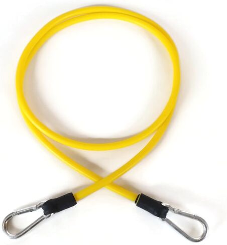 11-Piece Adjustable Resistance Band Set - 5 Bands - Heavy Duty Door Anchor - Premium Ankle Straps, Soft Grip Handles - Carrying Bag - Additional Accessories in Saudi Arabia