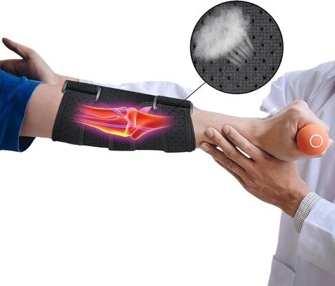 دعامة الكوع | كم ضغط الكوع 12"، دعامة الكوع لالتهاب الأوتار ومرفق التنس للنساء والرجال | تخفيف مرفق التنس | دعامة الكوع لالتهاب الأوتار | دعامة الكوع للاعبي الغولف للرجال in Kuwait