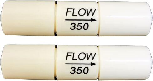 Malida 1/4 inch quick connector fittings Flow Restrictor for RO water purifiers Reverse Osmosis Systems (2, 300CC-50GPD) in Kuwait