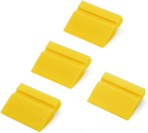 كارتينتس 2 بوصة ممسحة زجاج المياه شفرة المياه المطاطية الصغيرة ممسحة نافذة ممسحة جانبية مرآة ممسحة للمنزل، تنظيف زجاج السيارة - 4 عبوات in Kuwait