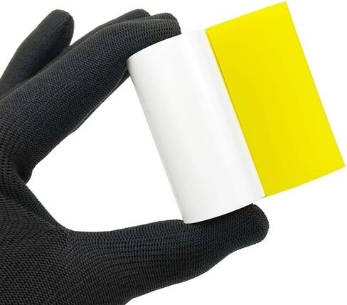 كارتينتس 2 بوصة ممسحة زجاج المياه شفرة المياه المطاطية الصغيرة ممسحة نافذة ممسحة جانبية مرآة ممسحة للمنزل، تنظيف زجاج السيارة - 4 عبوات in Kuwait