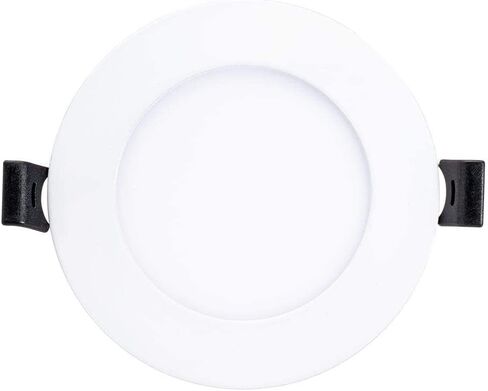 Topaz Round 4 Inch LED Recessed Retrofit Downlight, 7 W, Baffle Trim, 5CCT Selectable 2700K,3000K,3500K,4000K,5000K, White in Saudi Arabia