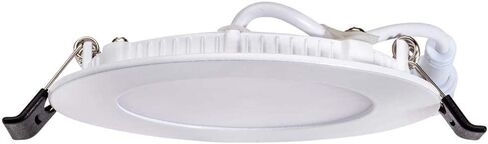 Topaz Round 4 Inch LED Recessed Retrofit Downlight, 7 W, Baffle Trim, 5CCT Selectable 2700K,3000K,3500K,4000K,5000K, White in Saudi Arabia