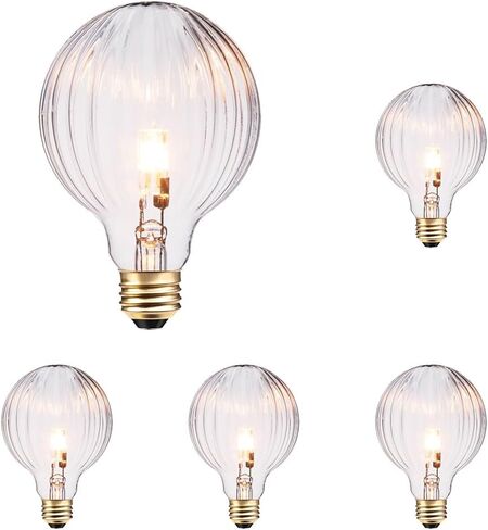 Globe Electric 84649 40W Gold Designer Vintage Edison Oro Incandescent Light Bulb, E26 Base, 220 Lumens in Saudi Arabia
