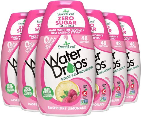 SweetLeaf Water Drops - Lemon Lime Water Enhancer, Sugar Free Sweet Leaf Stevia Water Flavoring Drops, 1.62 Oz Ea (Pack of 2) in Kuwait
