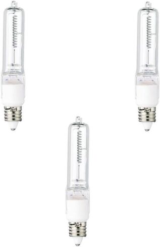 Westinghouse 50W T4, E11 Mini-Can Base Clear 1300Hr 600LM 120V Halogen Light Bulb (3 Pack) in Saudi Arabia