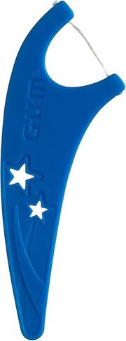 خيط تنظيف الأسنان GUM Crayola للأطفال، بالعنب، مطلي بالفلورايد، للأعمار من 3 سنوات فما فوق، 40 قطعة in Kuwait