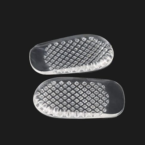 Milisten 1 Pair Silicone Gel Heel Cups Shoe Inserts Shock Absorbing Support Pad for Women High Heel Plantar in Saudi Arabia