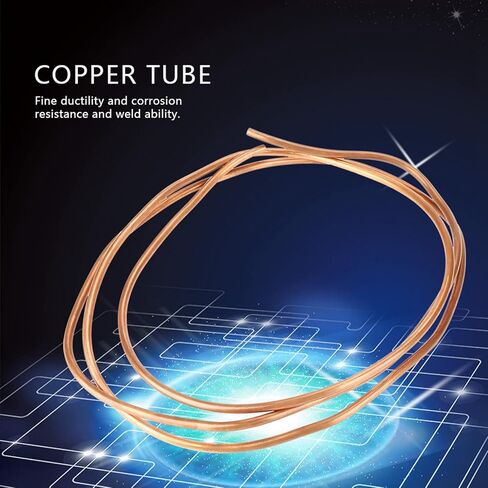 T2 أنابيب التبريد 2 متر طول ID 4 مللي متر OD 5 مللي متر لينة لفائف أنابيب النحاس سلس الأنابيب المستديرة أنابيب النحاس أنبوب للتبريد in Kuwait