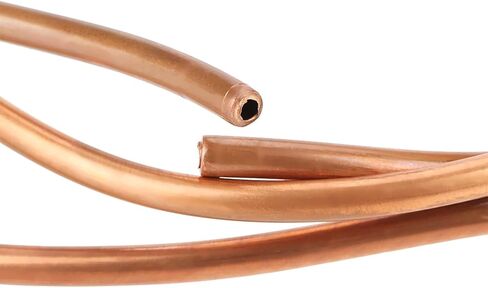 T2 أنابيب التبريد 2 متر طول ID 4 مللي متر OD 5 مللي متر لينة لفائف أنابيب النحاس سلس الأنابيب المستديرة أنابيب النحاس أنبوب للتبريد in Kuwait