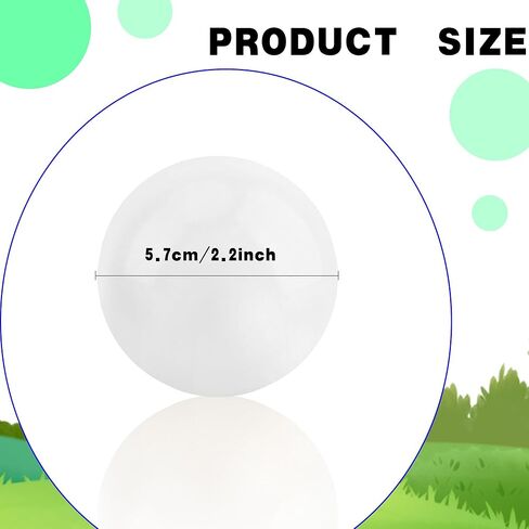 4 عبوات من كرات Bocce Pallino في الفناء الخلفي Bocce مقاس 57 مم بديلة للبالغين والأطفال في الهواء الطلق ألعاب رياضية في الحديقة والشاطئ، لونين in Kuwait