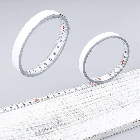 FINGERINSPIRE 300cm Carbon Steel Back Adhesive Ruler, Steel Self-Adhesive Measuring Tape, Metal Sticky Ruler Tape Measuring Tool (Left-Right Reading) in Saudi Arabia