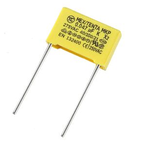 uxcell Safety Capacitors Polypropylene Film 0.047uF 275VAC X2 MKP 13.5mm Pin Pitch 10 Pcs