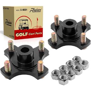 Roykaw Rear Wheel Hub Flange Plate for EZGO RXV 2008-Up Gas and Electric Golf Cart Replaces OEM # 604112 615604 70968-G03