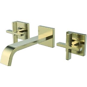 Speakman SB-2551-BBZ Lura Wall Mounted Faucet, Brushed Bronze