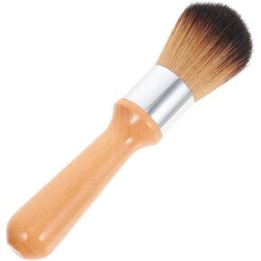 Healeved Soft Bristle Dusting Brush, Collectables Dusting Brush Wood Carving Cleaning Brush Statue Horse Hair Bench Brush Aging Deposits Remover