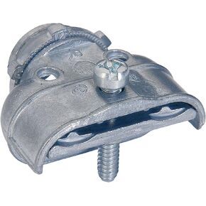 Sigma Electric, Gray Sigma Engineered Solutions ProConnex 49630 AC/MC/Flex Duplex Connector 3/8-Inch, 1-Pack, 1 Count (Pack of 1), Color