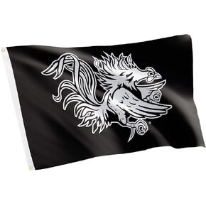Desert Cactus University of South Carolina Flag Gamecocks USC Cocky Flag Banners 100% Polyester Indoor Outdoor 3x5 feet Flags (Design C)