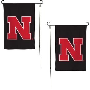 Desert Cactus University of Nebraska Garden Flag Huskers GBR NU Huskers Banner 100% Polyester (Design E)