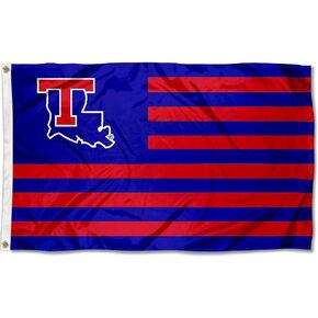 Louisiana Tech Bulldogs Stars and Stripes Nation Flag