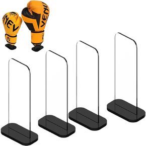 2 Pack Boxing Glove Stand, Boxing Gloves Display Case, Vertical Boxing Glove Display Stand Baseball Glove Display Holder