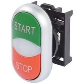 إيتون كاتلر هامر M22-DDL-GR-GB1-GB0 مشغل مفتاح ضغط مزدوج