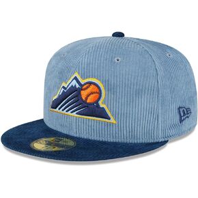 New Era Colorado Rockies 59FIFTY Winter Cabin Corduroy Fitted Cap, Hat